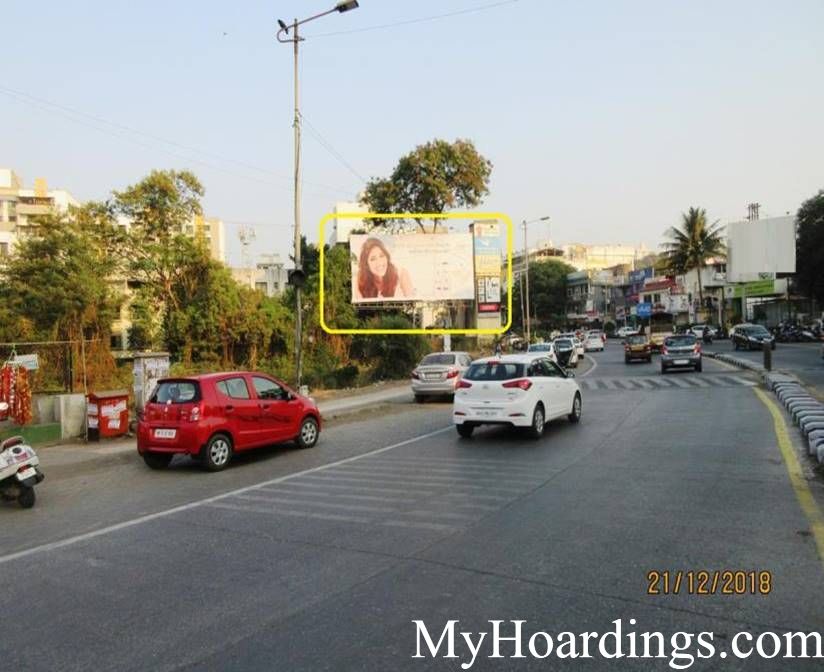 OOH Advertising Baner Near Pan Card Turn in Pune, Billboard Agency in Pune, Flex Banner